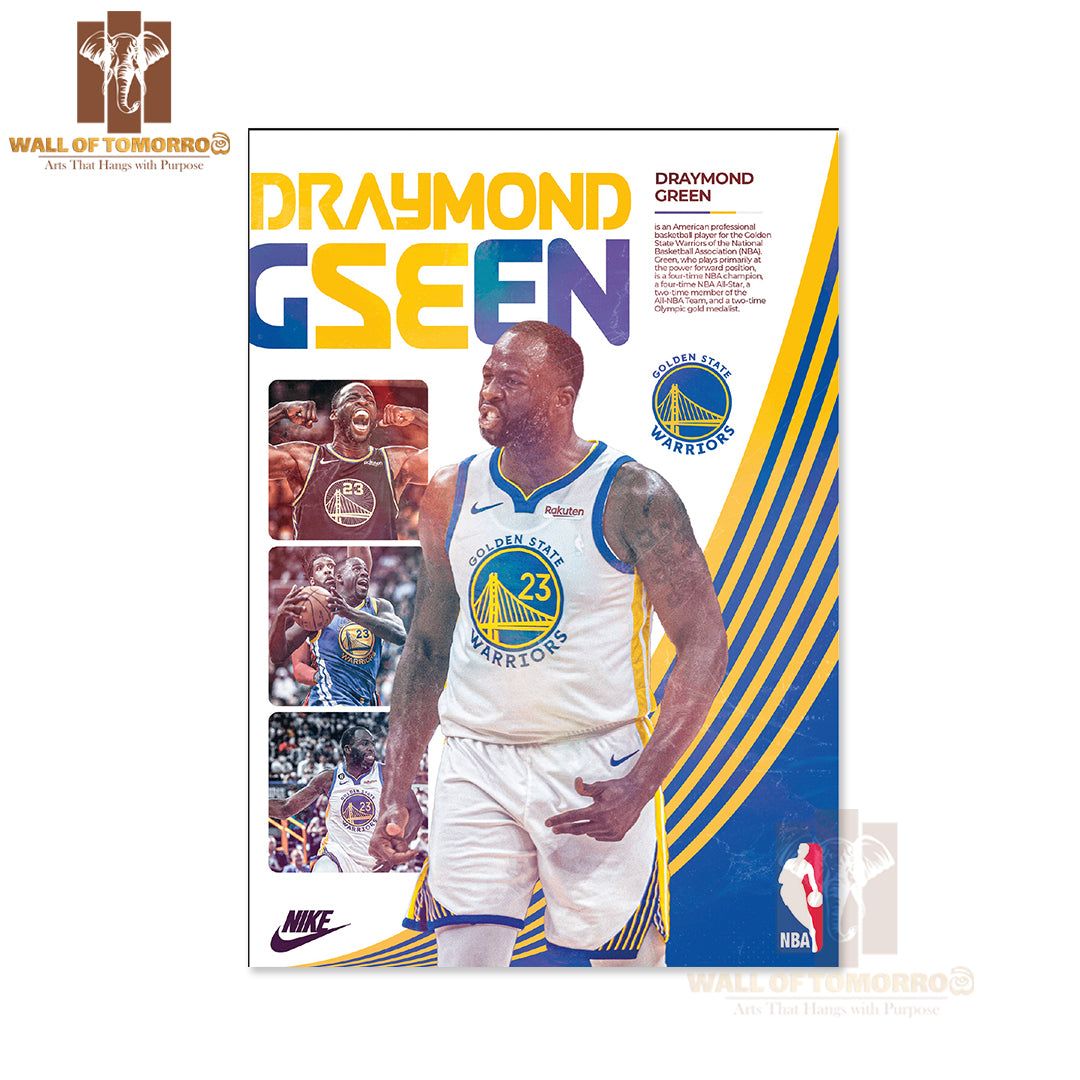 Famous Basketball Team Player Demonstrating His Skills Sports High Quality Unframed Poster Print & Waterproof Poster Print Wall Décor