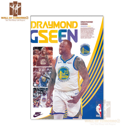 Famous Basketball Team Player Demonstrating His Skills Sports High Quality Unframed Poster Print & Waterproof Poster Print Wall Décor