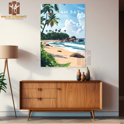 Arugambay Travel, Sri Lanka Travel High Quality Unframed Poster Print & Laminated Poster Print Wall Décor