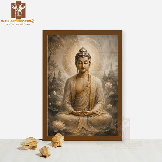 Lord Buddha Religious High Quality Glass Frame Wall Décors in Sri Lanka