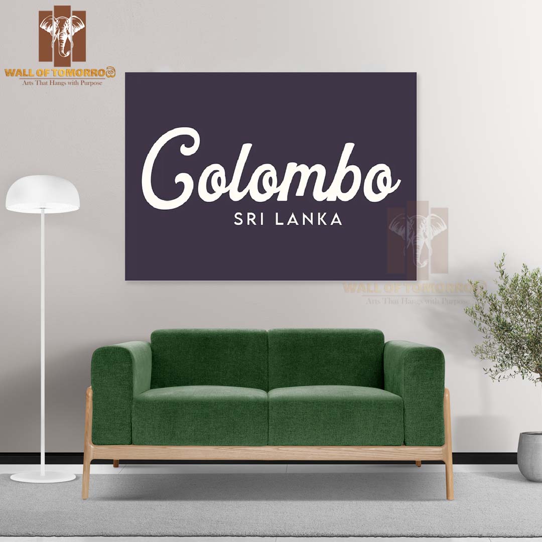 Colombo Sri Lanka Travel High Quality Unframed Poster Print & Laminated Poster Print Wall Décor