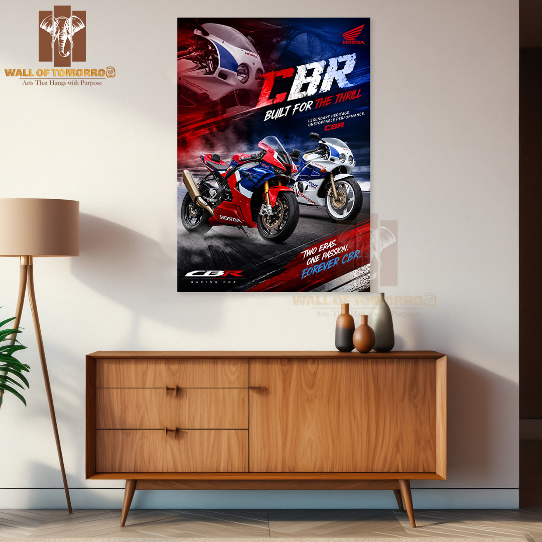 Honda CBR Bike High Quality Unframed Poster Print & Waterproof Poster Print Wall Décor in Sri Lanka