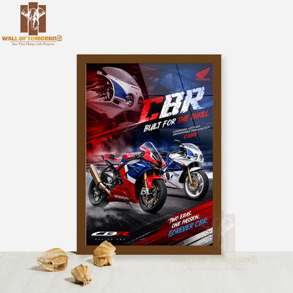 Honda CBR Bike High Quality Glass Frame Wall Décors in Sri Lanka