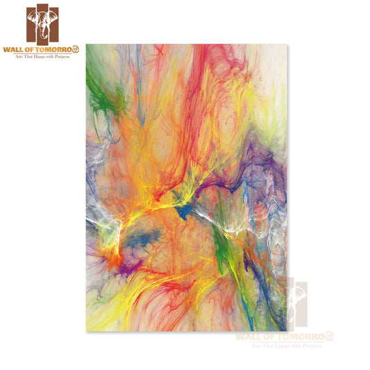 Colorful Abstract Artwork High Quality Unframed Poster Print & Waterproof Poster Print Wall Décor