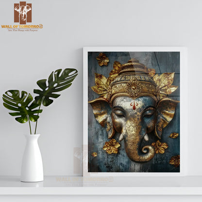 Ganesha Religious High Quality Glass Frame Wall Décors in Sri Lanka