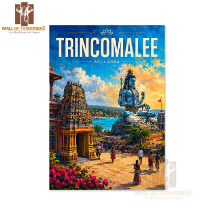 Trincomalee Sri Lanka Travel High Quality Unframed Poster Print & Laminated Poster Print Wall Décor