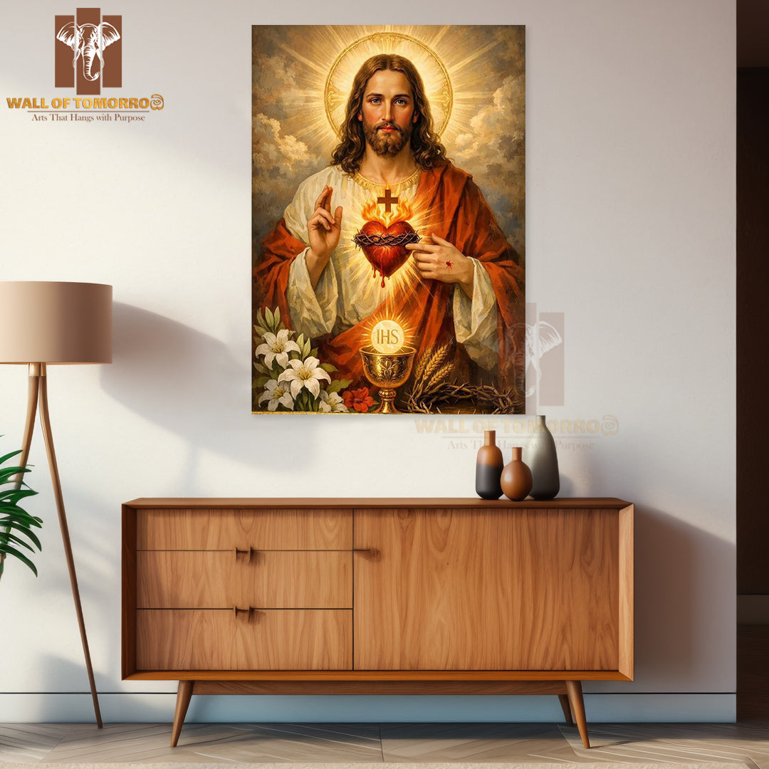 Jesus Religious High Quality Unframed Poster Print & Waterproof Poster Print Wall Décor in Sri Lanka
