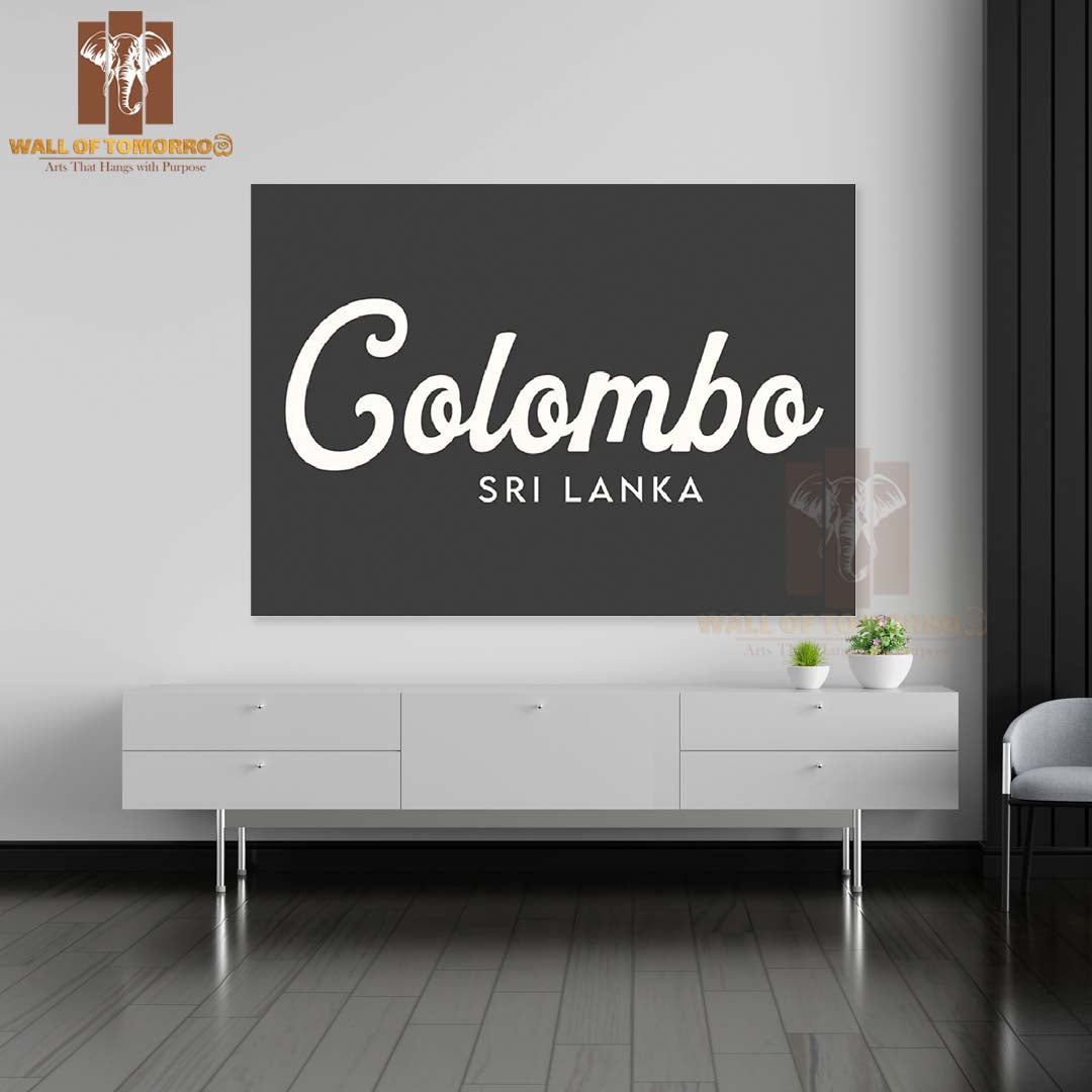 Colombo Sri Lanka Travel High Quality Unframed Poster Print & Laminated Poster Print Wall Décor