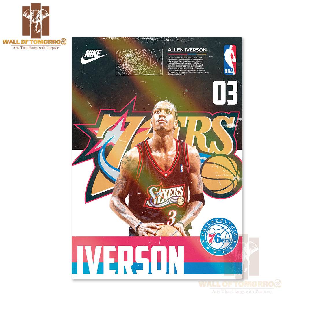 Famous Basketball Team Player in Action Sports High Quality Unframed Poster Print & Waterproof Poster Print Wall Décor