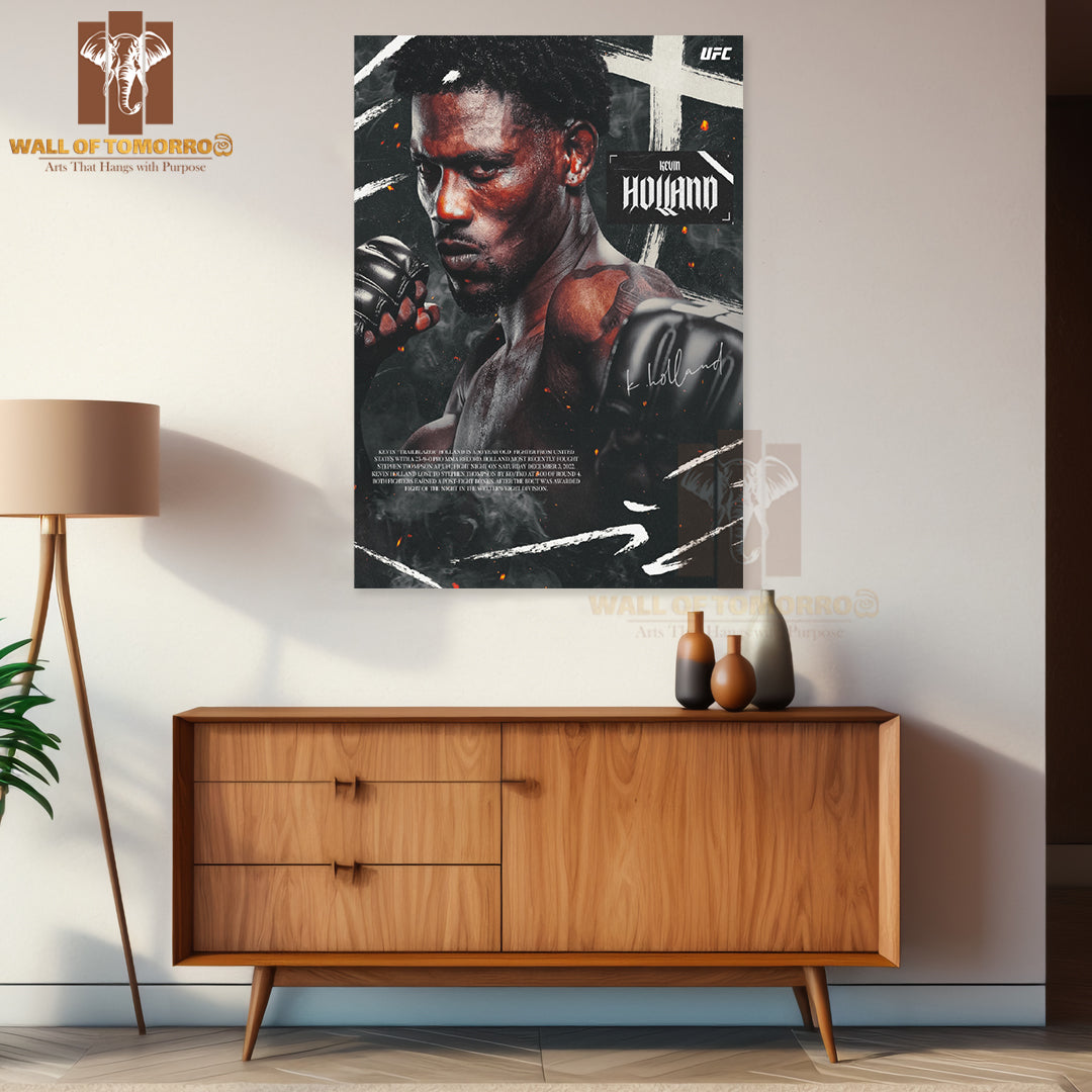 Kevin UFC Heavyweight Sports High Quality Unframed Poster Print & Waterproof Poster Print Wall Décor