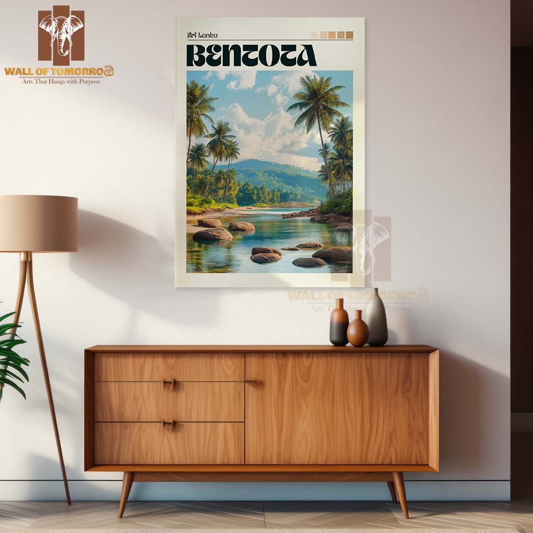 Benetota, Sri Lanka Travel High Quality Unframed Poster Print & Laminated Poster Print Wall Décor