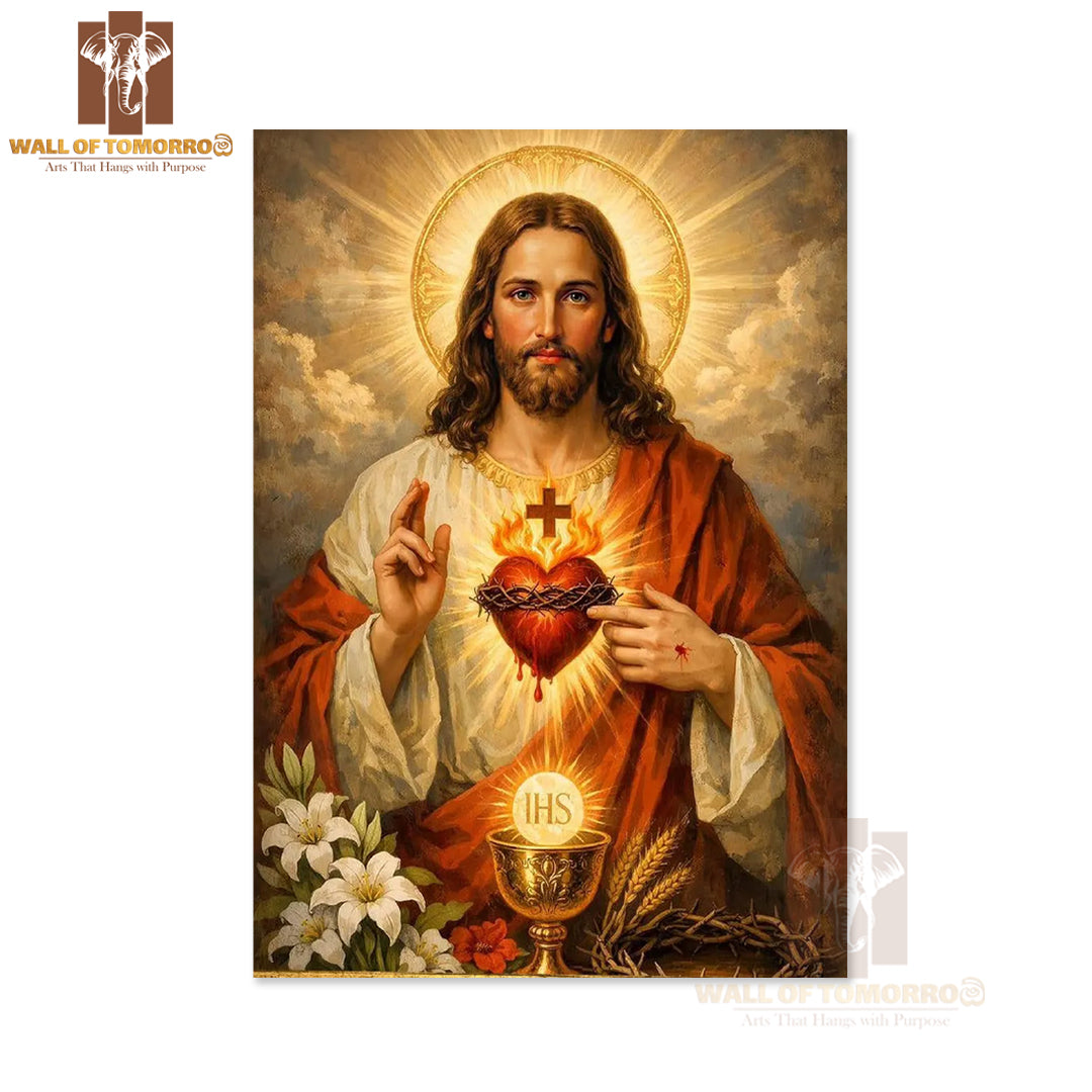 Jesus Religious High Quality Unframed Poster Print & Waterproof Poster Print Wall Décor in Sri Lanka