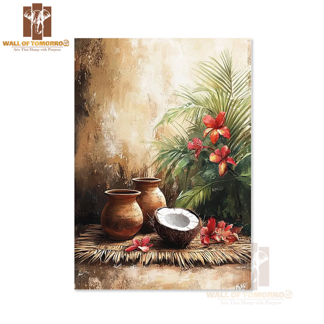 Sri Lankan Kitchen Art High Quality Unframed Poster Print & Waterproof Poster Print Wall Décor
