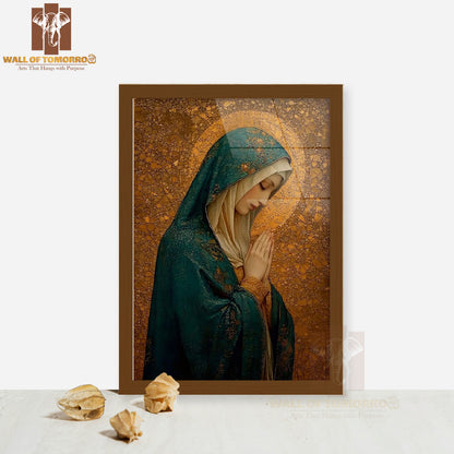 Mother Mary Religious High Quality Glass Frame Wall Décors in Sri Lanka