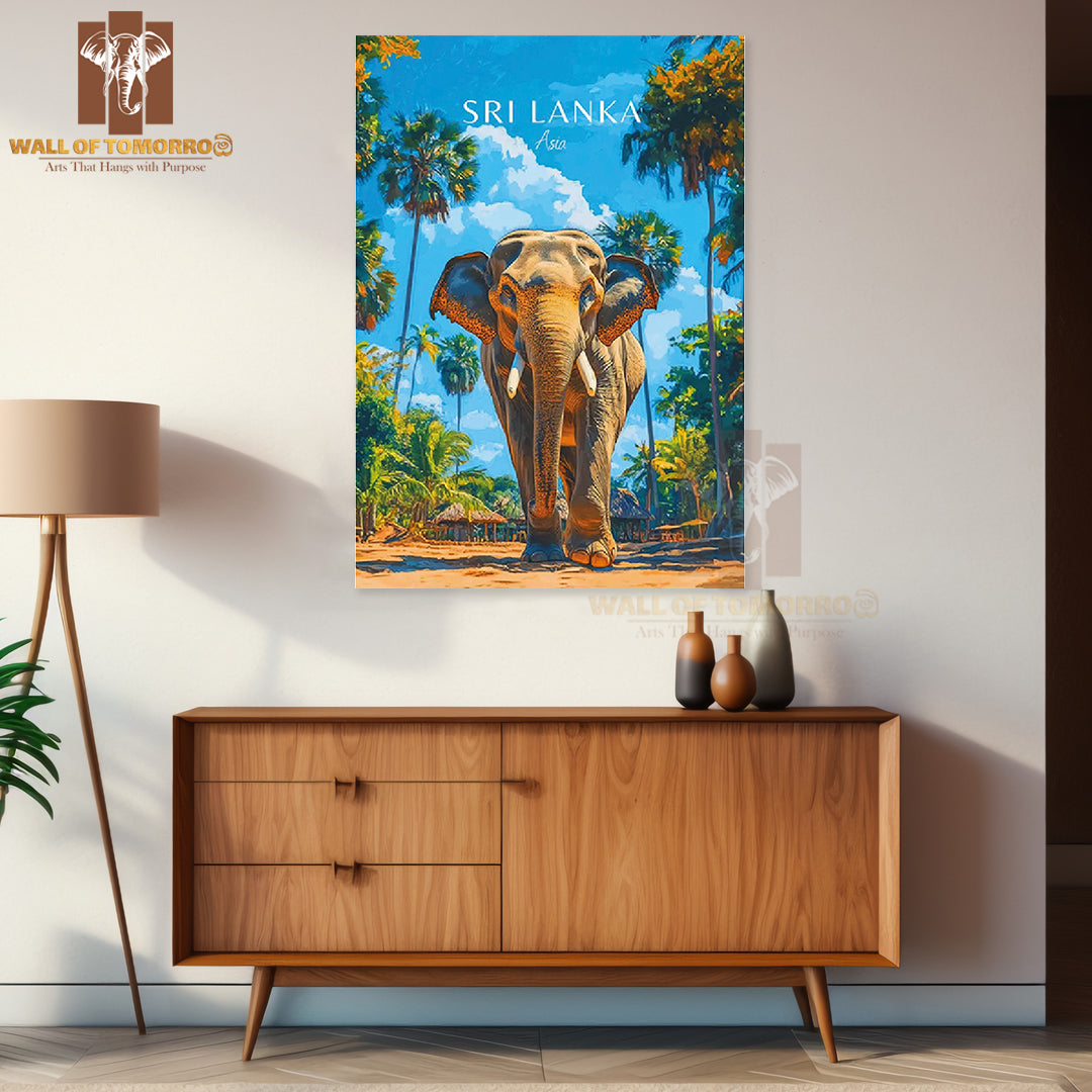 Sri Lanka Travel Asia High Quality Unframed Poster Print & Waterproof Poster Print Wall Décor
