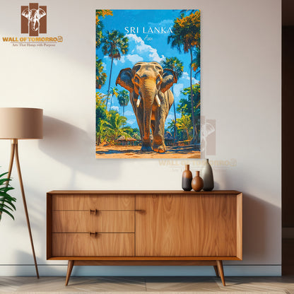 Sri Lanka Travel Asia High Quality Unframed Poster Print & Waterproof Poster Print Wall Décor