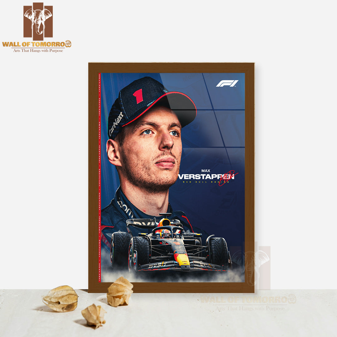 Most Famous Racing Driver Sports High Quality Glass Frame Wall Décor