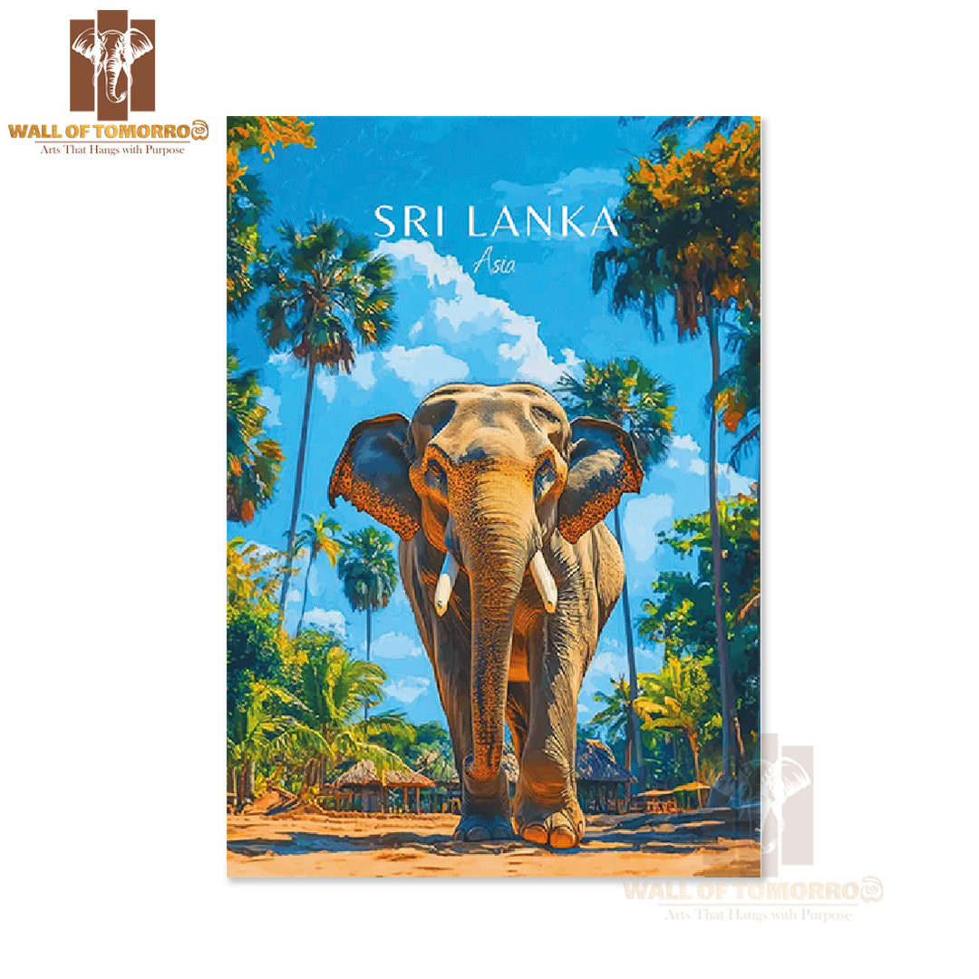 Sri Lanka Travel Asia High Quality Unframed Poster Print & Waterproof Poster Print Wall Décor