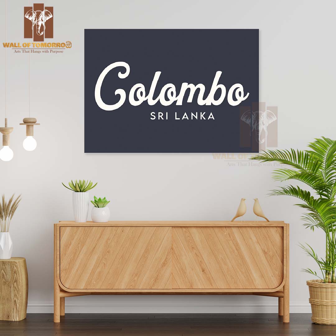 Colombo Sri Lanka Travel High Quality Unframed Poster Print & Laminated Poster Print Wall Décor