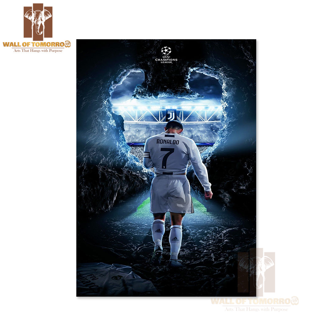 Famous Soccer Player High Quality Unframed Poster Print & Waterproof Poster Print Wall Décor
