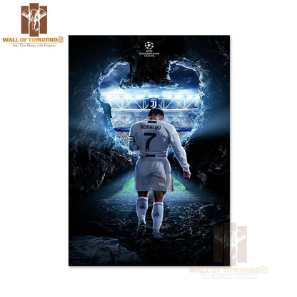 Famous Soccer Player High Quality Unframed Poster Print & Waterproof Poster Print Wall Décor