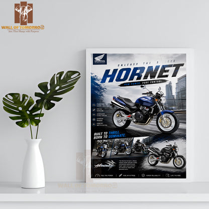 Honda Hornet Bike High Quality Glass Frame Wall Décors in Sri Lanka