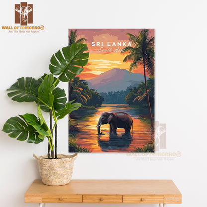 Sri Lanka Travel High Quality Unframed Poster Print & Waterproof Poster Print Wall Décor