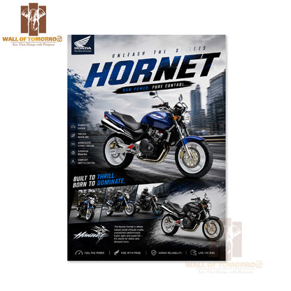 Honda Hornet Bike High Quality Unframed Poster Print & Waterproof Poster Print Wall Décor in Sri Lanka (Copy)