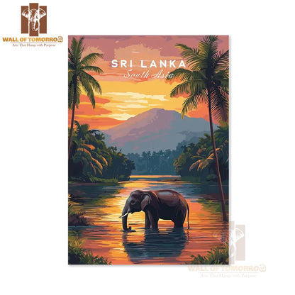 Sri Lanka Travel High Quality Unframed Poster Print & Waterproof Poster Print Wall Décor