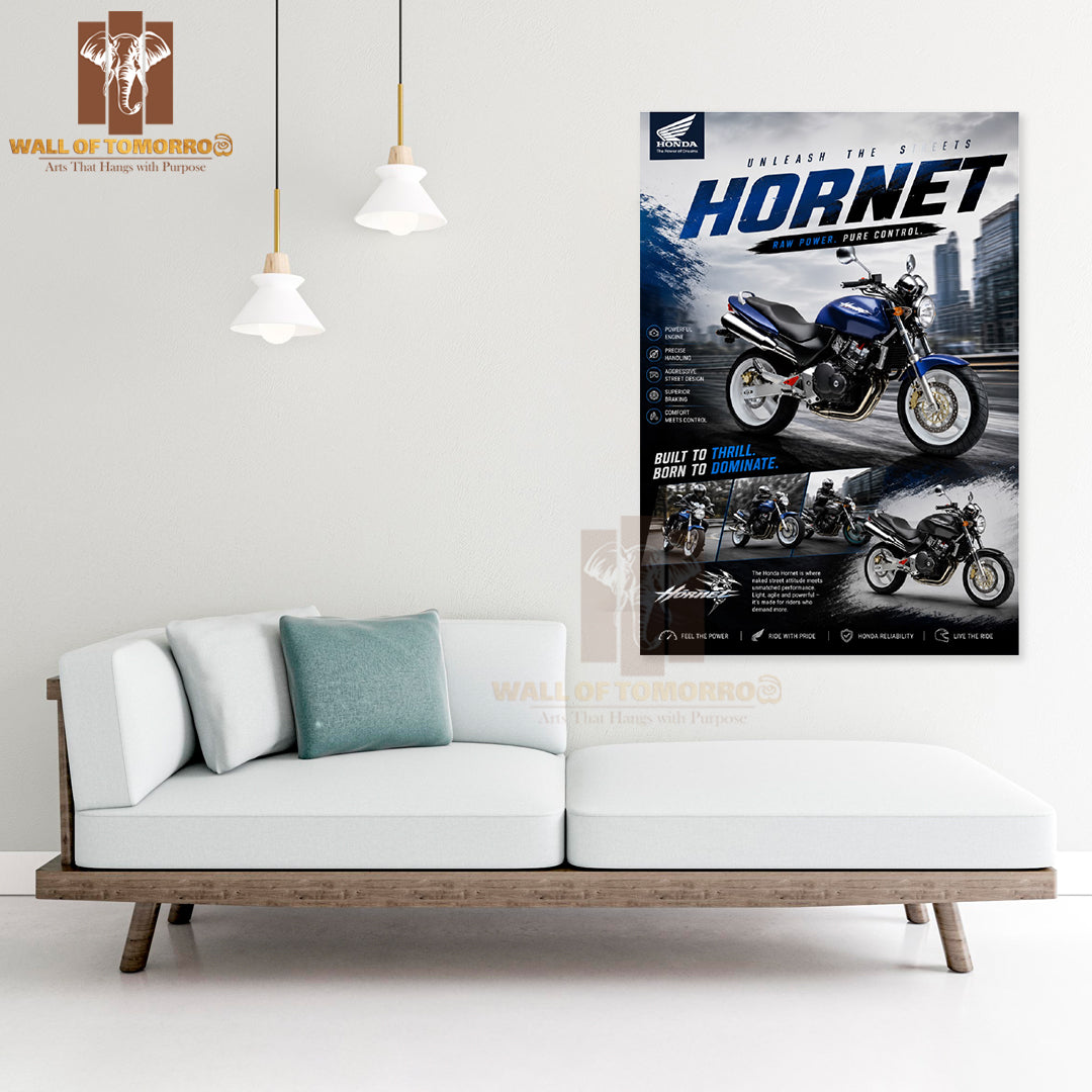 Honda Hornet Bike High Quality Unframed Poster Print & Waterproof Poster Print Wall Décor in Sri Lanka (Copy)