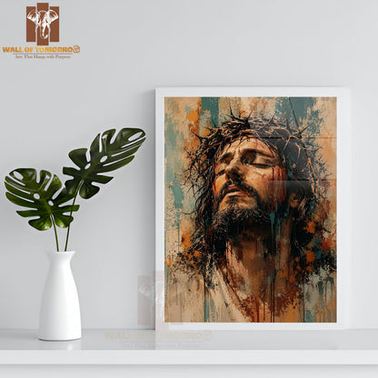 Jesus Religious High Quality Glass Frame Wall Décors in Sri Lanka