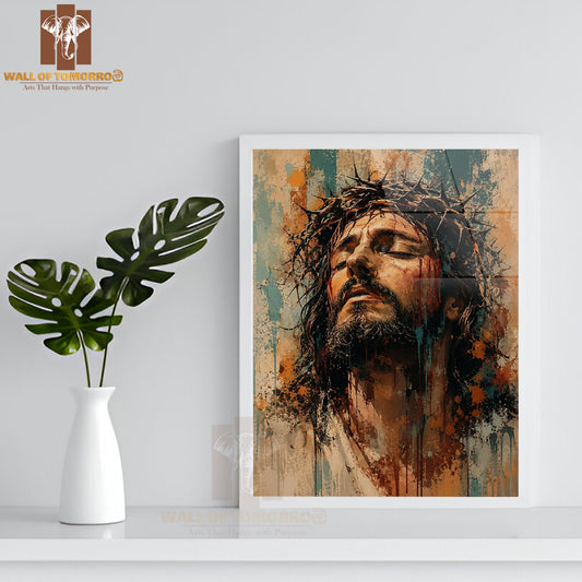 Jesus Religious High Quality Glass Frame Wall Décors in Sri Lanka