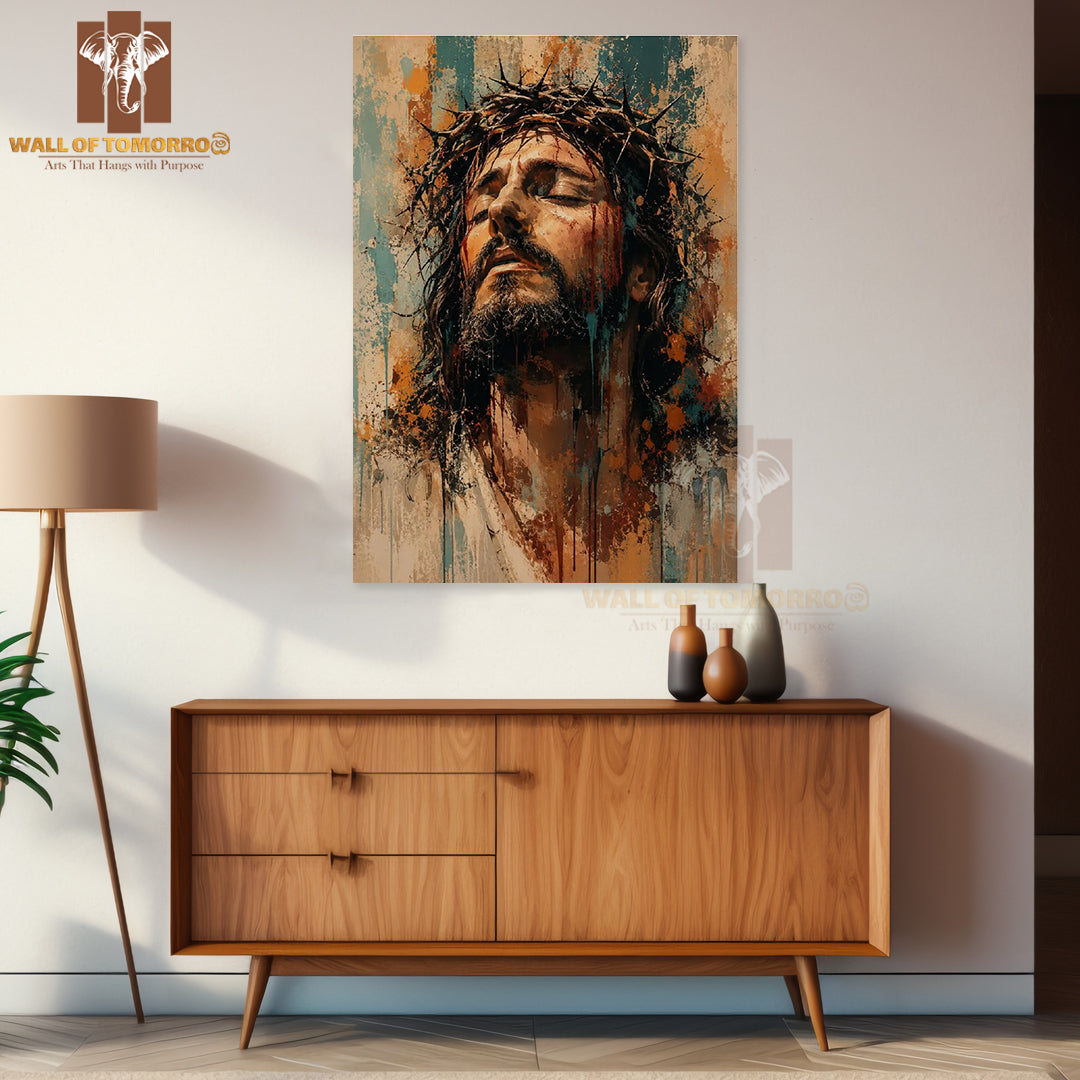 Jesus Religious High Quality Unframed Poster Print & Waterproof Poster Print Wall Décor in Sri Lanka