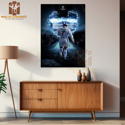 Famous Soccer Player High Quality Unframed Poster Print & Waterproof Poster Print Wall Décor